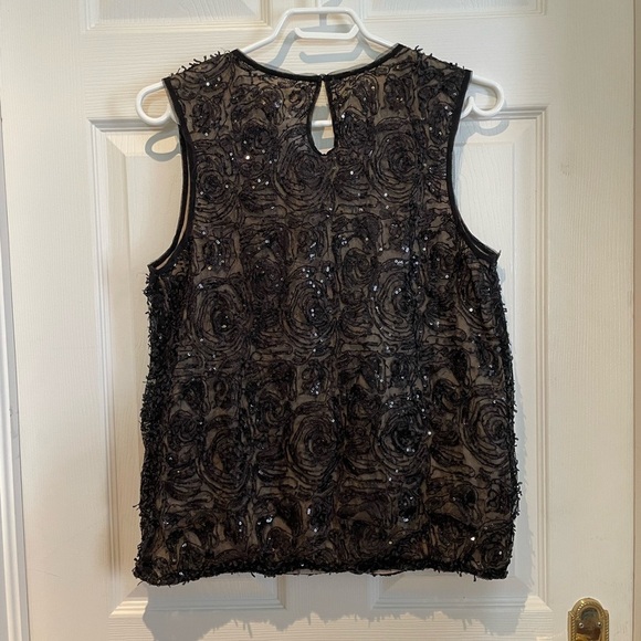 Sequinned blouse tank - Picture 3 of 3